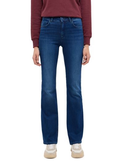 Bild von Tall Damen Jeans Shelby Slim Bootcut L34 & L36 & L38 Inch, denim blue