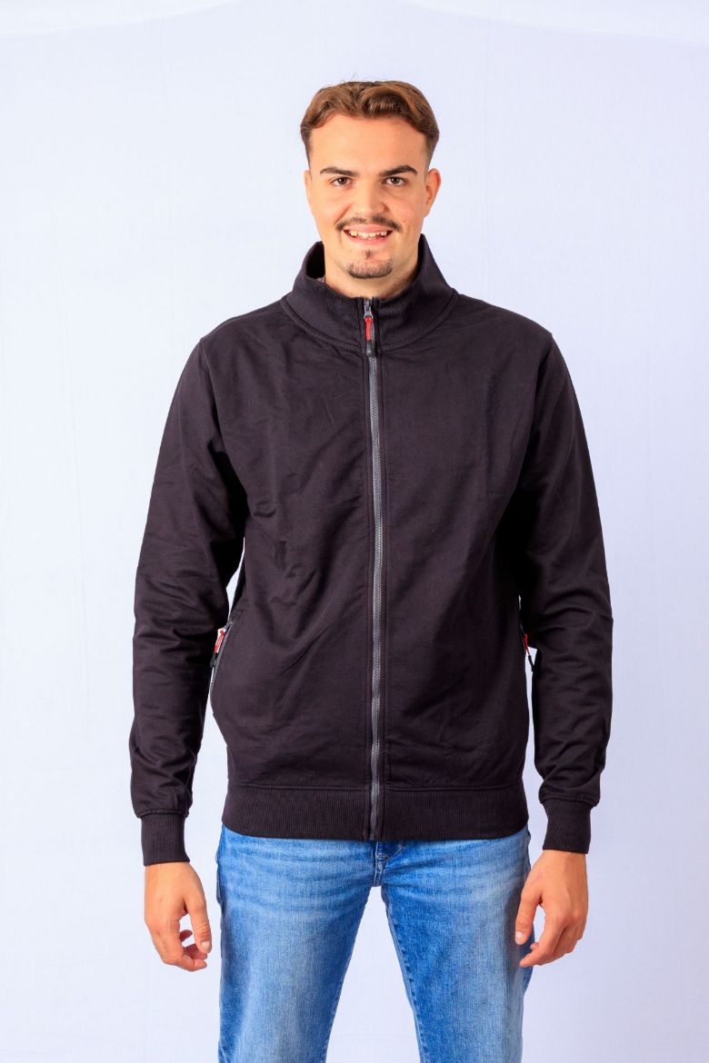 Bild von Tall Herren Sweatjacke - bis Grösse 5XLT