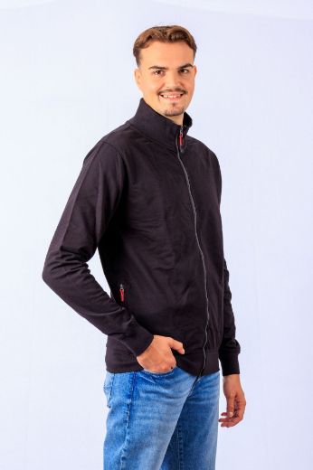 Bild von Tall Herren Sweatjacke - bis Grösse 5XLT