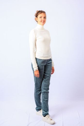 Picture of Tall Fine Knit Ladies Turtleneck Jumper