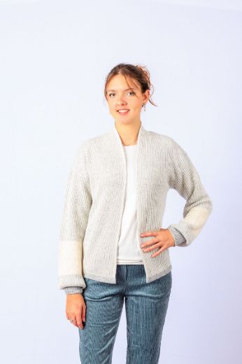 Picture of Tall Women Cardigan Open V-Neck