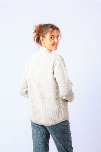 Picture of Tall Women Cardigan Open V-Neck