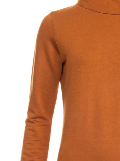 Bild von Kapuzenpullover Jondra aus Bambus, dunkles orange