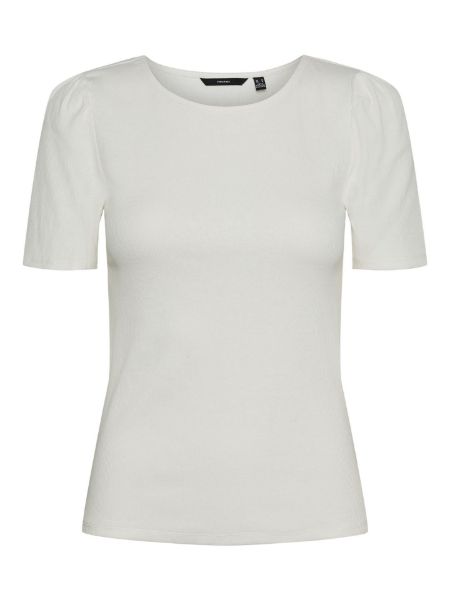 Zeige Details für Vero Moda Tall Natasha T-Shirt Puffärmel, snow white Bild von Vero Moda Tall Natasha T-Shirt Puffärmel, snow white