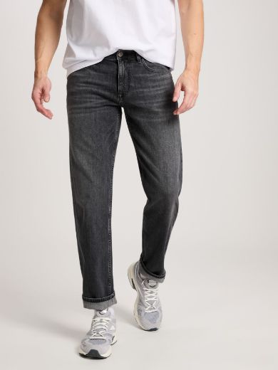 Image de Tall Jeans Hommes Antonio Relaxed Fit Longueur L36 & L38 Inch, anthra gris