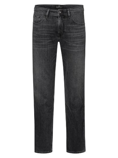 Image de Tall Jeans Hommes Antonio Relaxed Fit Longueur L36 & L38 Inch, anthra gris