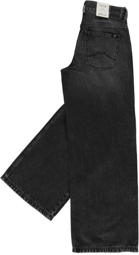 Image de Tall Jeans Femme Medley Jambe Large Longueur L34 & L36 Inch, noir lavé