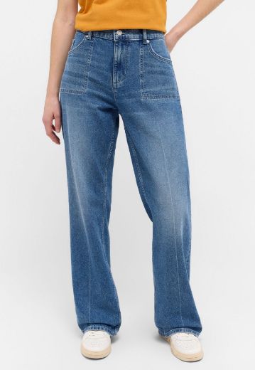 Picture of Tall Ladies Jeans Madison Wide Leg Pockets L36 & L38 Inch