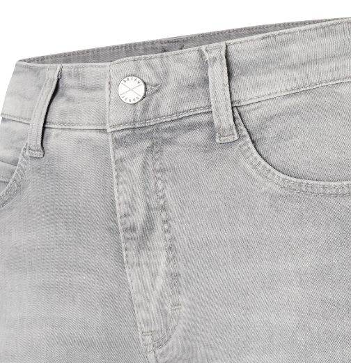Image de Tall Jeans Femme MAC Dream Straight Fit Longueur 34 & 36 Inch, gris argenté