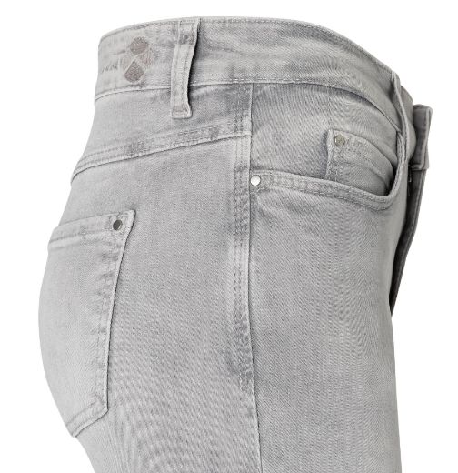 Image de Tall Jeans Femme MAC Dream Straight Fit Longueur 34 & 36 Inch, gris argenté