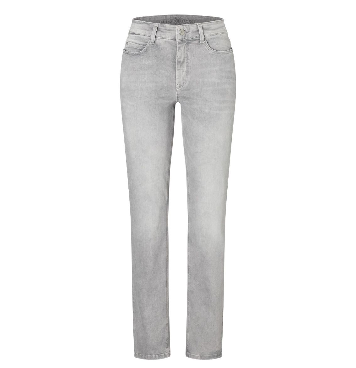 Image de Tall Jeans Femme MAC Dream Straight Fit Longueur 34 & 36 Inch, gris argenté