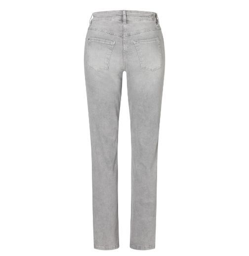 Image de Tall Jeans Femme MAC Dream Straight Fit Longueur 34 & 36 Inch, gris argenté