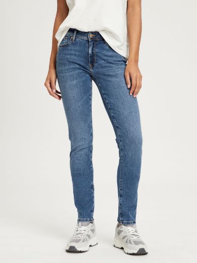 Bild von Tall Damen Jeans Anya Slim Fit L34 & L36 Inch, mid blue