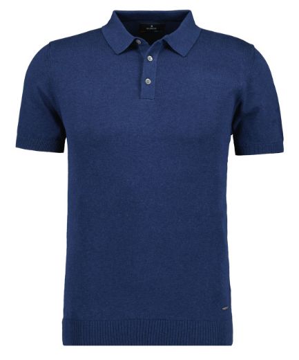 Picture of Tall Men Short Sleeve Knitted Sweater Poloshirt Collar