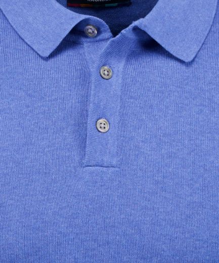 Picture of Tall Men Short Sleeve Knitted Sweater Poloshirt Collar