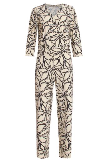 Image de Tall Femmes Jumpsuit Extra Long, sable noir
