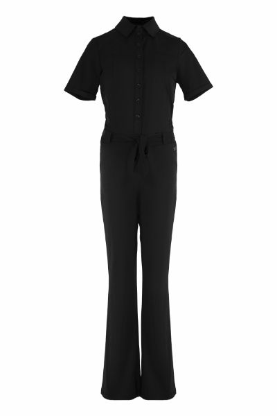 Show details for Tall Jumpsuit Travel Button Tie Belt Extra Long, black Picture of Tall Jumpsuit Travel Button Tie Belt Extra Long, black