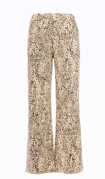 Agrandir l'image de Tall Femme Pantalon Léger Extra Long, imprimé clair de lune beige Image de Tall Femme Pantalon Léger Extra Long, imprimé clair de lune beige