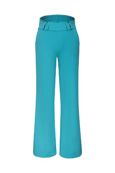 Agrandir l'image de Tall Femmes Pantalon Enfiler Jambe large Longueur 37 Inch, aqua blue green Image de Tall Femmes Pantalon Enfiler Jambe large Longueur 37 Inch, aqua blue green
