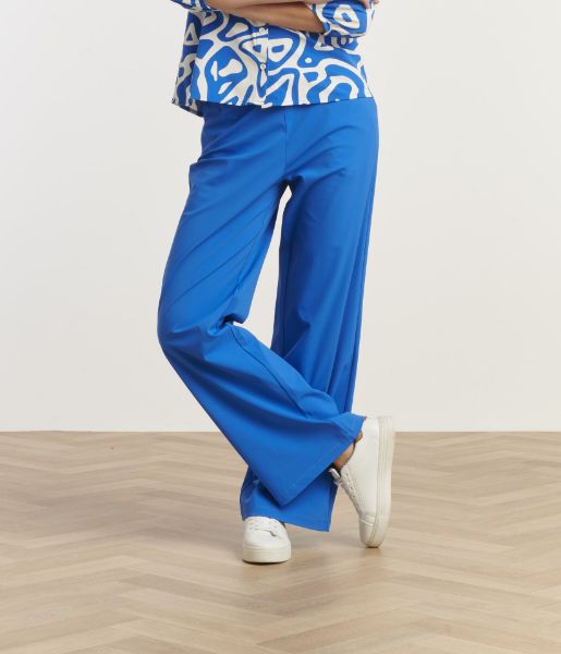 Agrandir l'image de Tall Femmes Pantalon Enfiler Longueur L37 Pouces, bleu cobalt Image de Tall Femmes Pantalon Enfiler Longueur L37 Pouces, bleu cobalt