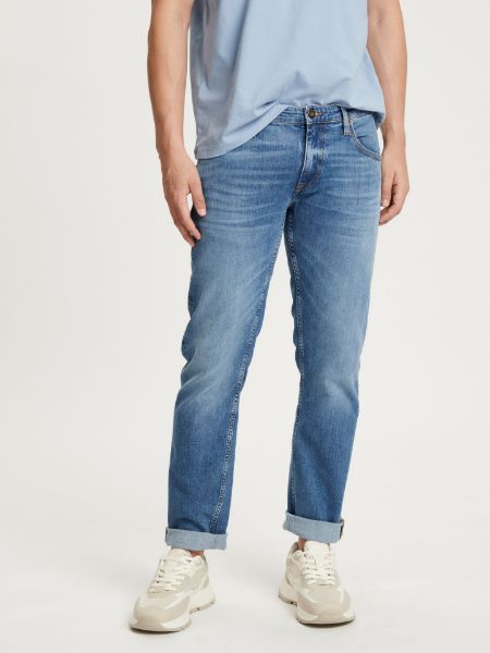 Zeige Details für Tall Herren Jeans Damien Slim Fit L36 & L38 Inch, light mid blue Bild von Tall Herren Jeans Damien Slim Fit L36 & L38 Inch, light mid blue