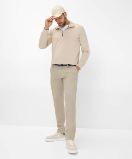 Picture of Tall Men Lightweight Cotton Chino Trousers Fabio L36 & L38 Inch