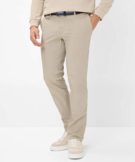 Picture of Tall Men Lightweight Cotton Chino Trousers Fabio L36 & L38 Inch