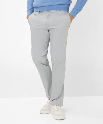 Picture of Tall Men Lightweight Cotton Chino Trousers Fabio L36 & L38 Inch