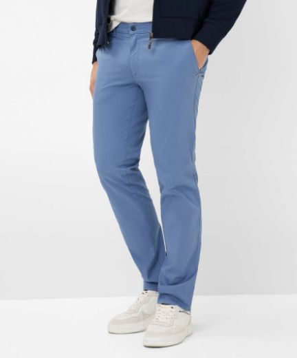 Picture of Tall Men Lightweight Cotton Chino Trousers Fabio L36 & L38 Inch
