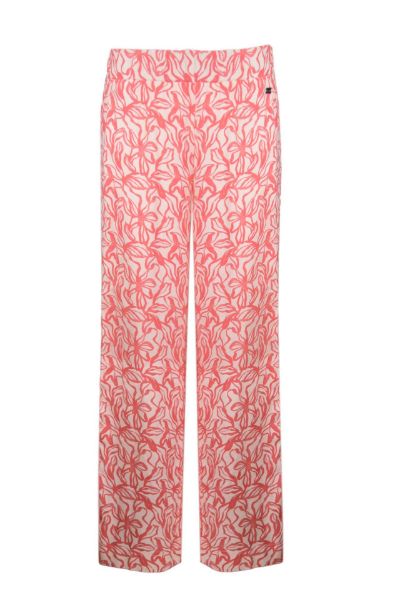 Show details for Tall Women Wide Lightweight Trousers Extra Long, sand salmon patterned Picture of Tall Women Wide Lightweight Trousers Extra Long, sand salmon patterned