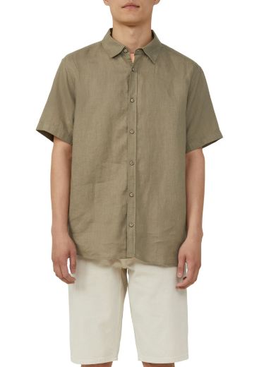 Picture of Tall men's linen shirt short sleeve