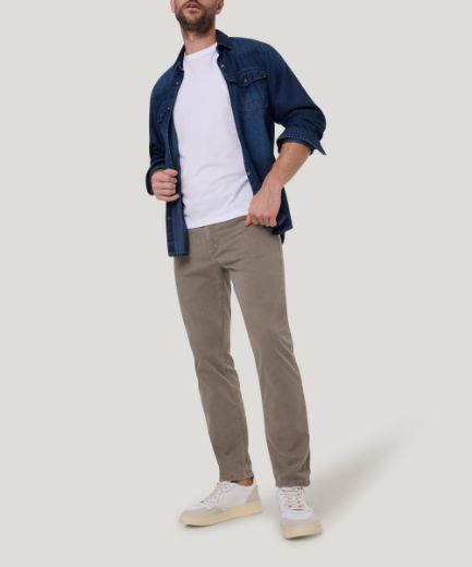 Bild von Tall Herren Hose Rando Colour Denim Leicht Megaflex L36 & L38 Inch