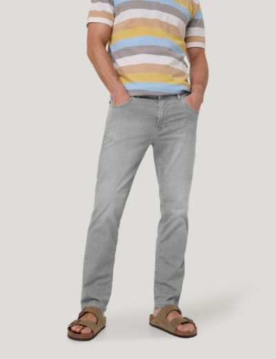 Bild von Tall Herren Hose Rando Colour Denim Leicht Megaflex L36 & L38 Inch