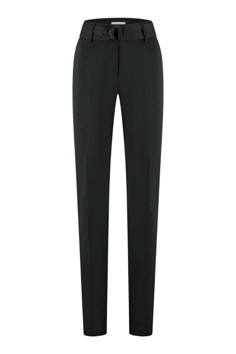 Bild von Tall Damenhose Crepe Woven Extra Lang, black