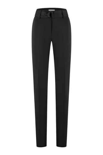 Bild von Tall Damenhose Crepe Woven Extra Lang, black