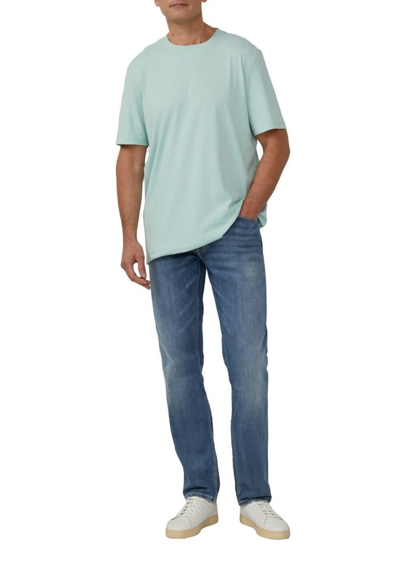 Picture of Tall men's basic T-shirt round neck 100% cotton