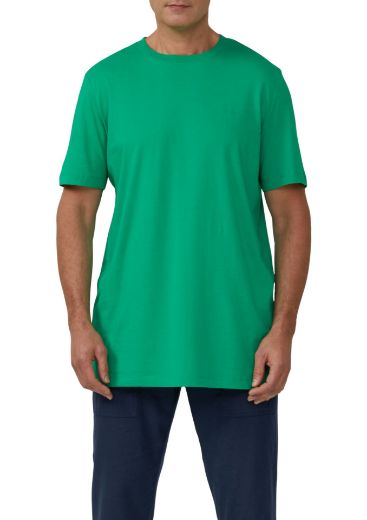 Picture of Tall men's basic T-shirt round neck 100% cotton