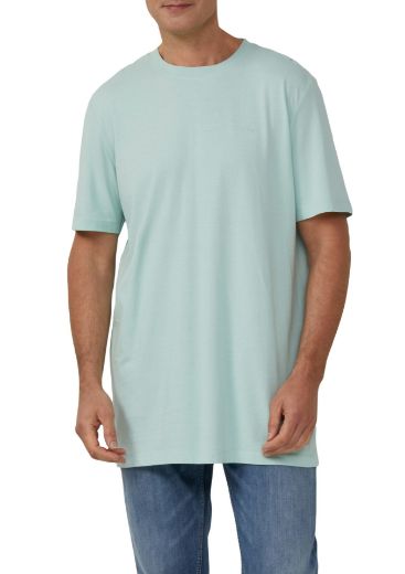 Picture of Tall men's basic T-shirt round neck 100% cotton
