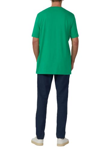 Picture of Tall men's basic T-shirt round neck 100% cotton