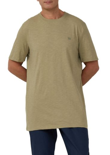 Picture of Tall men's crew neck T-shirt, olive green