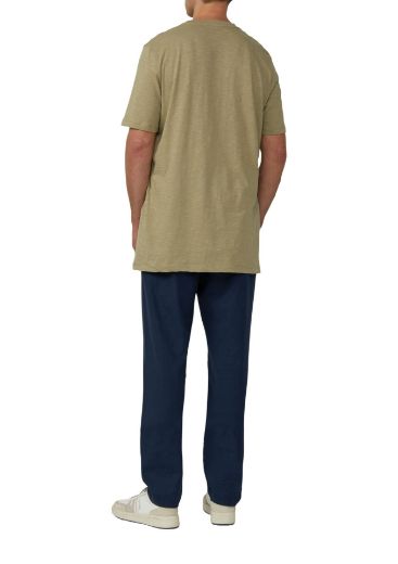 Picture of Tall men's crew neck T-shirt, olive green