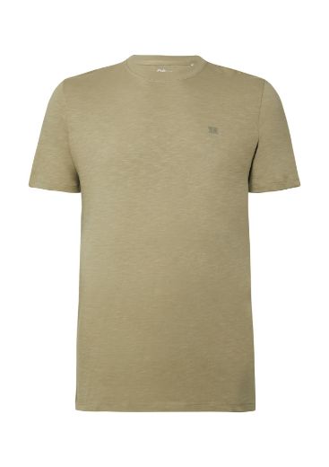 Picture of Tall men's crew neck T-shirt, olive green