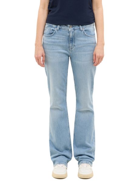 Agrandir l'image de Jean femme grande taille Shelby Slim Bootcut L34, L36 et L38 pouces, bleu clair Image de Jean femme grande taille Shelby Slim Bootcut L34, L36 et L38 pouces, bleu clair