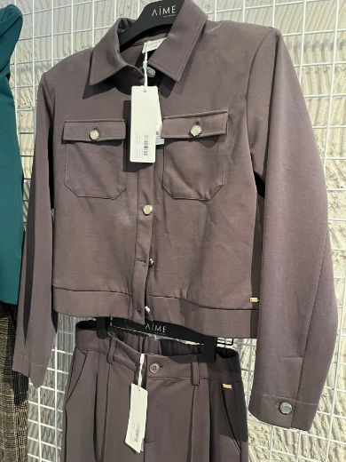 Bild von Tall Damen Jacke Semmy Scuba Shadow Grey