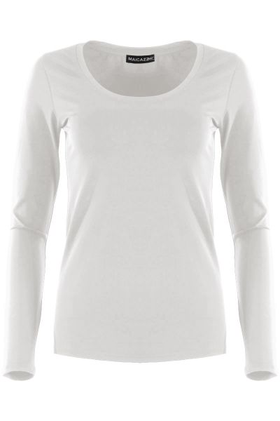 Zeige Details für Damen Basic Langarmshirt Rundhals Toscane Bild von Damen Basic Langarmshirt Rundhals Toscane