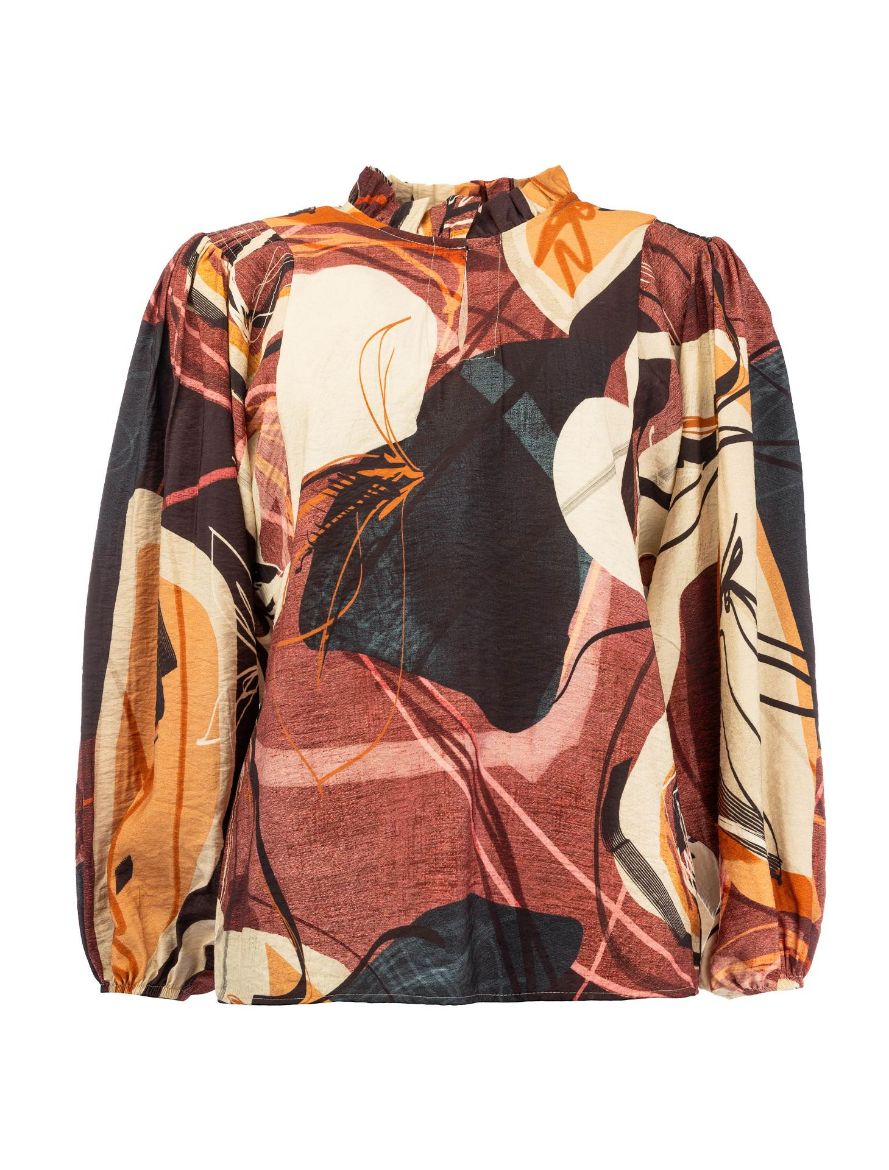 Picture of Tall Women Blouse Maldon Mother of Pearls Artistry Woven