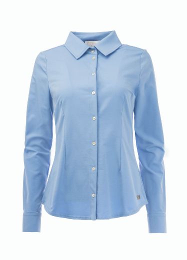 Picture of Tall Women's Blouse Rea Travel Poplin Extra Long