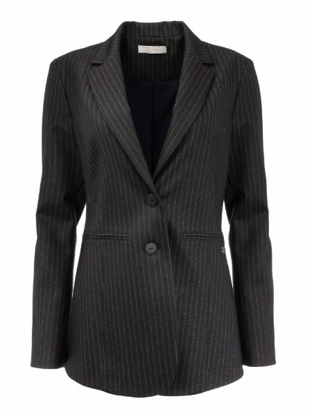 Show details for Tall Women's Blazer Manoush Punto Stripe Picture of Tall Women's Blazer Manoush Punto Stripe