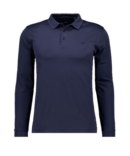 Image de Tall Homme Polo Tricot Doux Manches Extra Longues