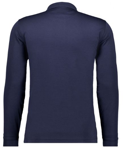 Image de Tall Homme Polo Tricot Doux Manches Extra Longues